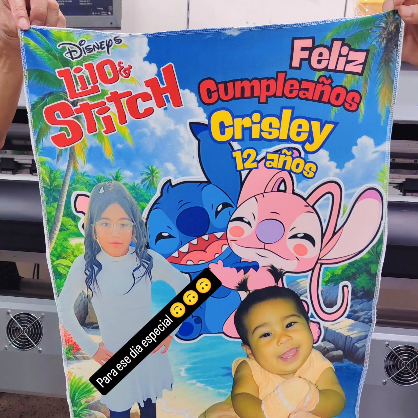 Telón personalizado